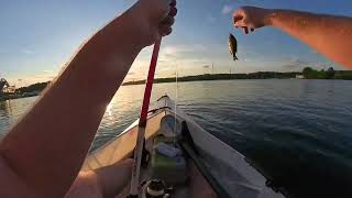 Foldable Kayak Fishing Bluegill [upl. by Adnawuj]