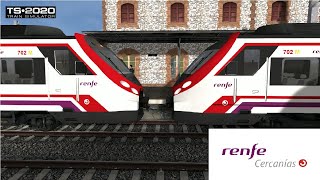 Renfe Cercanías Civia 465 de Railsimes  Ruta Pamplona  Alsasua  Vitoria  Train Simulator 2020 [upl. by Akiem]