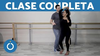 CLASE COMPLETA DE SALSA EN PAREJA  Salsa paso a paso en español [upl. by Orabelle]