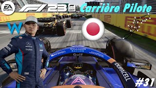 F1 23  Carrière Pilote  Li Park  31 Toute lAsie derrière Park sous le déluge à Suzuka [upl. by Bartie]