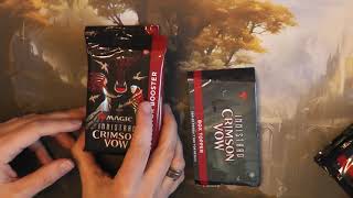 Crimson Vow Collector Boosters Display unboxing [upl. by Creighton807]