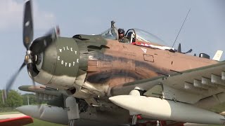 Part 2 DOUGLAS SKYRAIDER The MASSIVE SingleEngine Heavy Recip [upl. by Brana721]