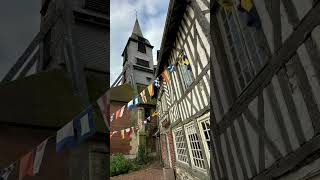 Experience the beauty of Honfleur France discoverfrance travel france youtubeshorts market [upl. by Tnarg]