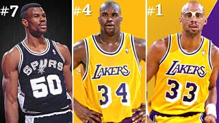 Top 10 Greatest Centers In NBA History [upl. by Hoxsie]