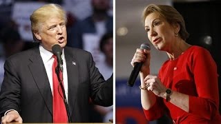 Fighting Words Carly Fiorina vs Donald Trump [upl. by Thoma]