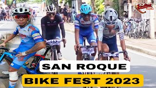 Junrey Navarra vs Joshua Pascual 67kph rematihan SAN ROQUE BIKE FEST 2023 [upl. by Robson]