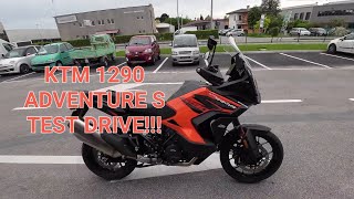 KTM 1290 ADVENTURE S TEST DRIVE [upl. by Culbert732]