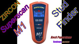 SuperScan M1 Stud Finder by Zircon [upl. by Adiraf]