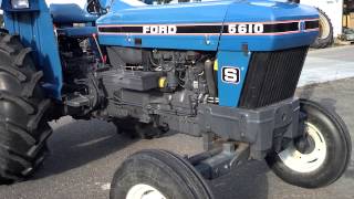 Ford 5610 Diesel Tractor [upl. by Alleram275]