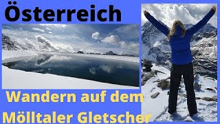 Fahrt zum Skigebiet Mölltaler Gletscher 3000m hoch mit Gletscherbahn Österreich Kärnten Vlog 40 [upl. by Cuyler]