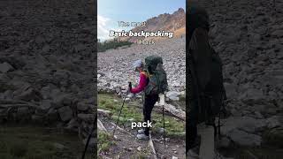 Ultimate Tips for Beginner Backpackers backpacking hiking shorts [upl. by Giefer]