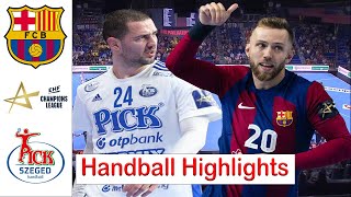 Barclona 🆚 OTP Bank  PICK Szeged Handball Highlights EHF Champions League 2024 [upl. by Yole]