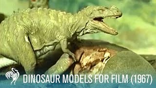 Prehistoric Horrors Aka Dinosaur Models For Film 1967  British Pathé [upl. by Helga72]