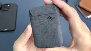 Review  Cartera Peak Design Mobile Wallet Slim MagSafe  Alternativa interesante de gran capacidad [upl. by Zarger]