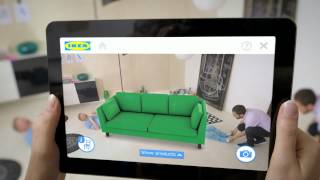 Place IKEA furniture in your home with augmented reality [upl. by Lehplar]