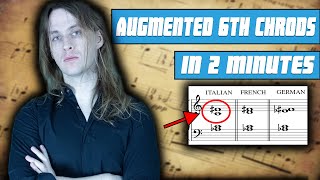 Mastering the Augmented Sixth Chord In 2 Minutes [upl. by Mylor895]