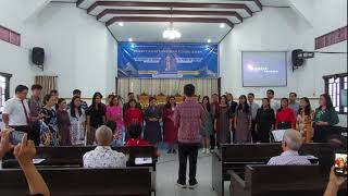 Sucilah Dia  Holy is He  Cover by Kanaan Choir Palangkaraya [upl. by Nennek830]