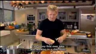 Homemade Fish fingers With a Chip Butty Recipe [upl. by Nilac]