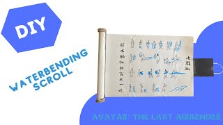 I created the Waterbending Scroll from Avatar The Last Airbender [upl. by Conrado113]