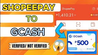 NOT VERIFIED SHOPEEPAY TO GCASH Pwede kaya [upl. by Eisned]