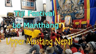 Tiji Festival “Tenchi” celebration in Upper Mustang Nepal [upl. by Pollock547]