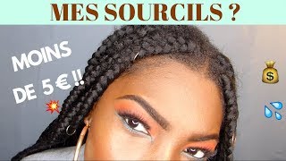 TUTORIEL  SOURCILS ON FLEEK ET PAS CHERS 💜  NODRA [upl. by Rachelle158]