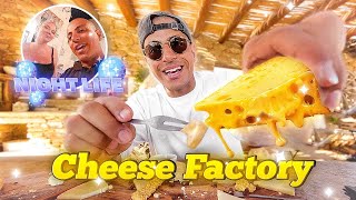 CHEESE FACTORY  🇬🇷🏝️ اكتشاف جبن جزيرة إييوس [upl. by Robena229]