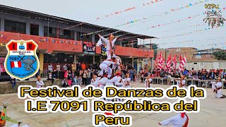 CHUNCHOS DE PORCON 5to quotBquot de Secundaria  IE 7091 Republica del Peru 2024 [upl. by Enylhsa654]