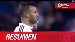 Resumen de Real Madrid 50 UE Cornellà  HD Copa del Rey [upl. by Htnnek]