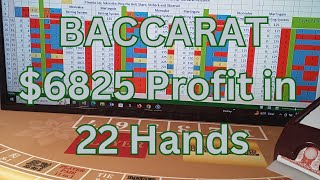 Baccarat Play 3 Strategies 2 Bankroll Mngmnt Each 12132023 Professional Gambler Advantage Player [upl. by Ev962]