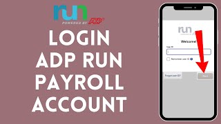 How To Login ADP Run Payroll  ADP Run Payroll Login 2024 [upl. by Nosreve]