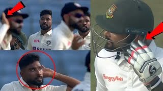 watch Huge Fight Mohammad Siraj Virat Kohli with Litton Das in ind vs ban 2nd test day 4 Kanpur [upl. by Aselehc]