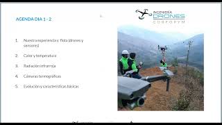 Termografía Infrarroja en Redes Eléctricas con Drones  CORFOPYM  ECSA  Clase 1 [upl. by Howenstein]