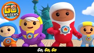 Go Jetters  Singalong  Theme Song  Go Jetters Best Bits [upl. by Ynnig]