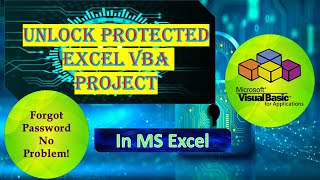 🔓Unlock Protected Excel VBA Project Without Password Remove VBA Project Password [upl. by Jayson]