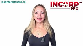 Incorporate in Ontario with Incorp Pro [upl. by Arocet960]