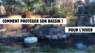 COMMENT PROTÉGER UN BASSIN POUR L’HIVER  PÉRIODES DE GEL koifish koipond ponds winter hiver [upl. by Odareg]