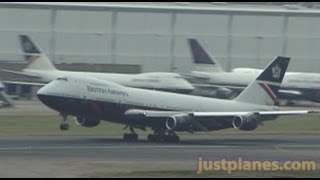 Plane Spotting LONDON HEATHROW 1998 [upl. by Tlaw537]