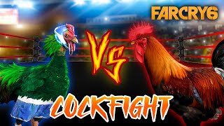 Far Cry 6 Cockfighting  Minigame looks like Tekken parody in FarCry6 [upl. by Abrahan]