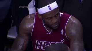 LeBron James Apologizes to Mario Chalmers after yelling at him 20131218 [upl. by Nodrog]