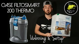 Oase Filtosmart Thermo 200 Unboxing amp Setup [upl. by Uolymme]