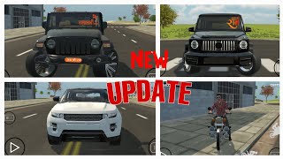 INDIAN VEHICLES SIMULATOR 3D NEW UPDATE  G WAGON AND RANG ROVER CAR  indianvehiclessimulator3d [upl. by Sampson]