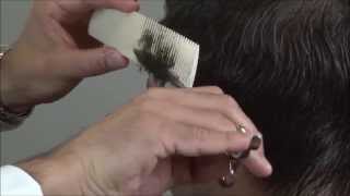 How To Cut Hair With Scissors  Scissor Over Comb  Part 3 [upl. by Naened367]