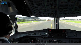 Flight Guayaquil Loja Ecuador ATR42500 Tame  HD  Volando en cabina de mando [upl. by Light273]