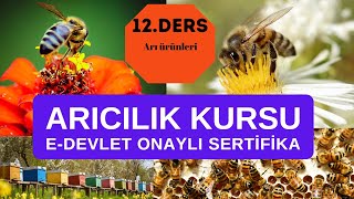 Arıcılık 12 Ders arı ürünleri [upl. by Kuster]