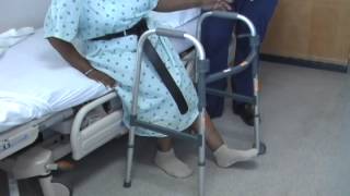 Total Hip Replacement Exercises  University Hospital [upl. by Nosreffej]