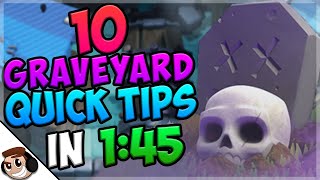 10 QUICK Tips About Graveyard💀 Clash Royale [upl. by Vadnee335]