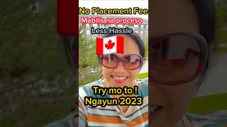 Paano Makapunta Sa Canada Nang Mabiliscanada Jobsshortsbuhay Sa Canada [upl. by Nnylram]