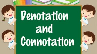 Denotation and Connotation  GRADE 4  MELC [upl. by Akihsan929]