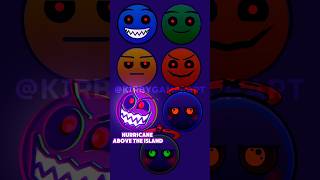 Geometry Dash Silent Difficulty Face Names Ver 4 Neon geometrydash art [upl. by Frieda598]